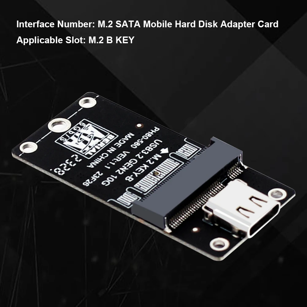NGFF USB 3.2 סוג-C קמה כרטיס 10Gbps SSD ל-USB Converter 3.2 SATA SSD קמה JMS583 SATA3 6Gbps תמיכה M2 SSD 2230/42/60/80